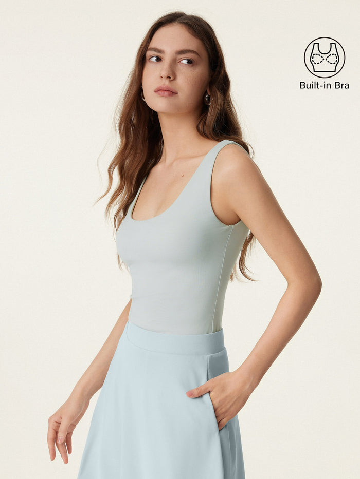 U-neck New Airy Bra Tank