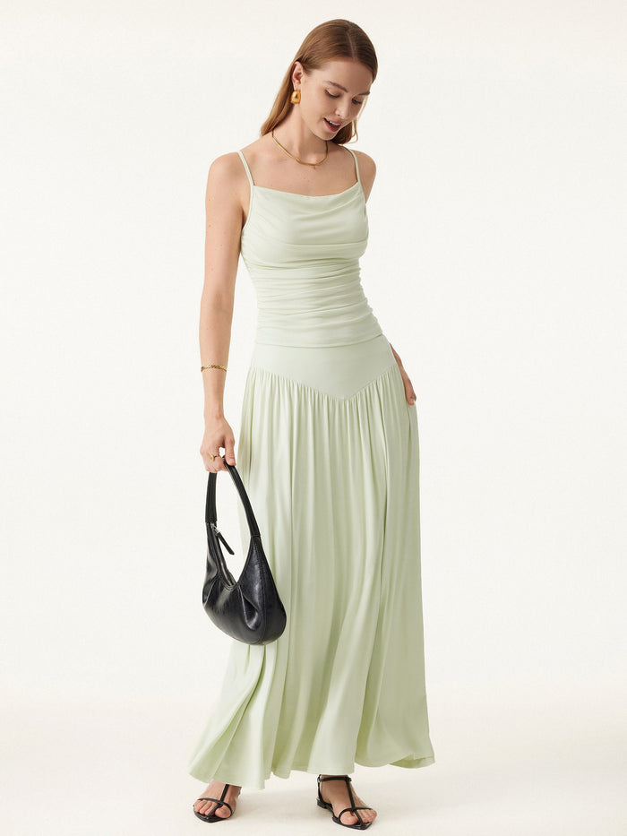 Adjustable Spaghetti Straps Side Ruched New Airy Bra Tank