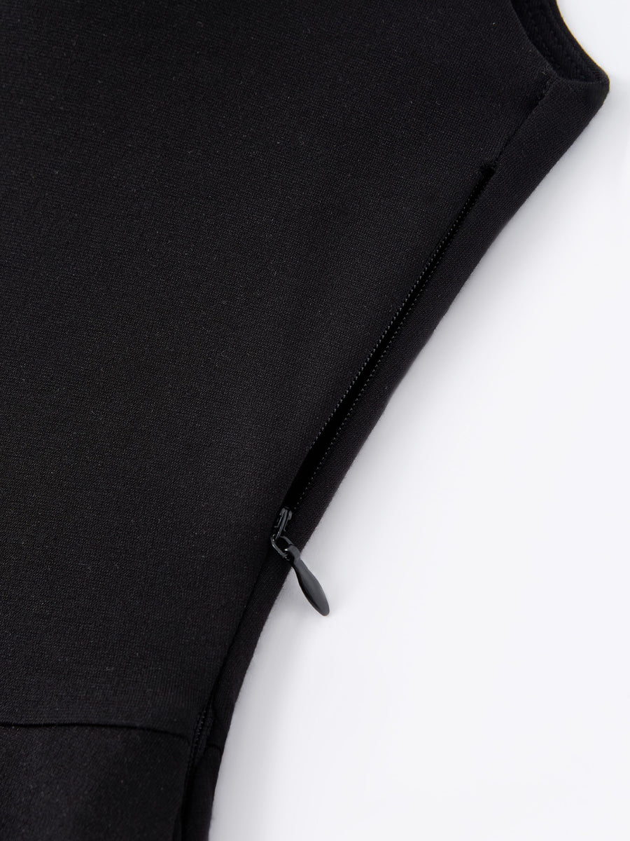 The Anytime Little Black Bra Dress with Pockets