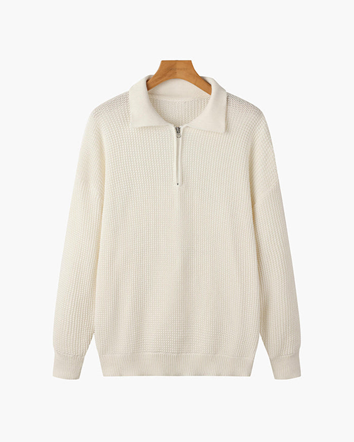 GONGJU Zipped Sweater