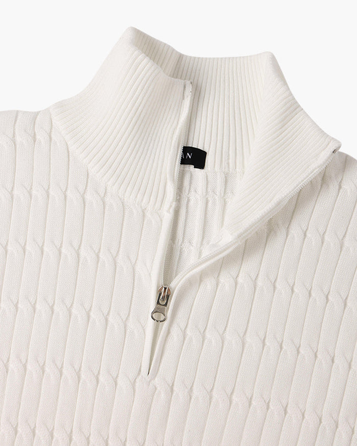 GWANGJU Half Zip Sweater