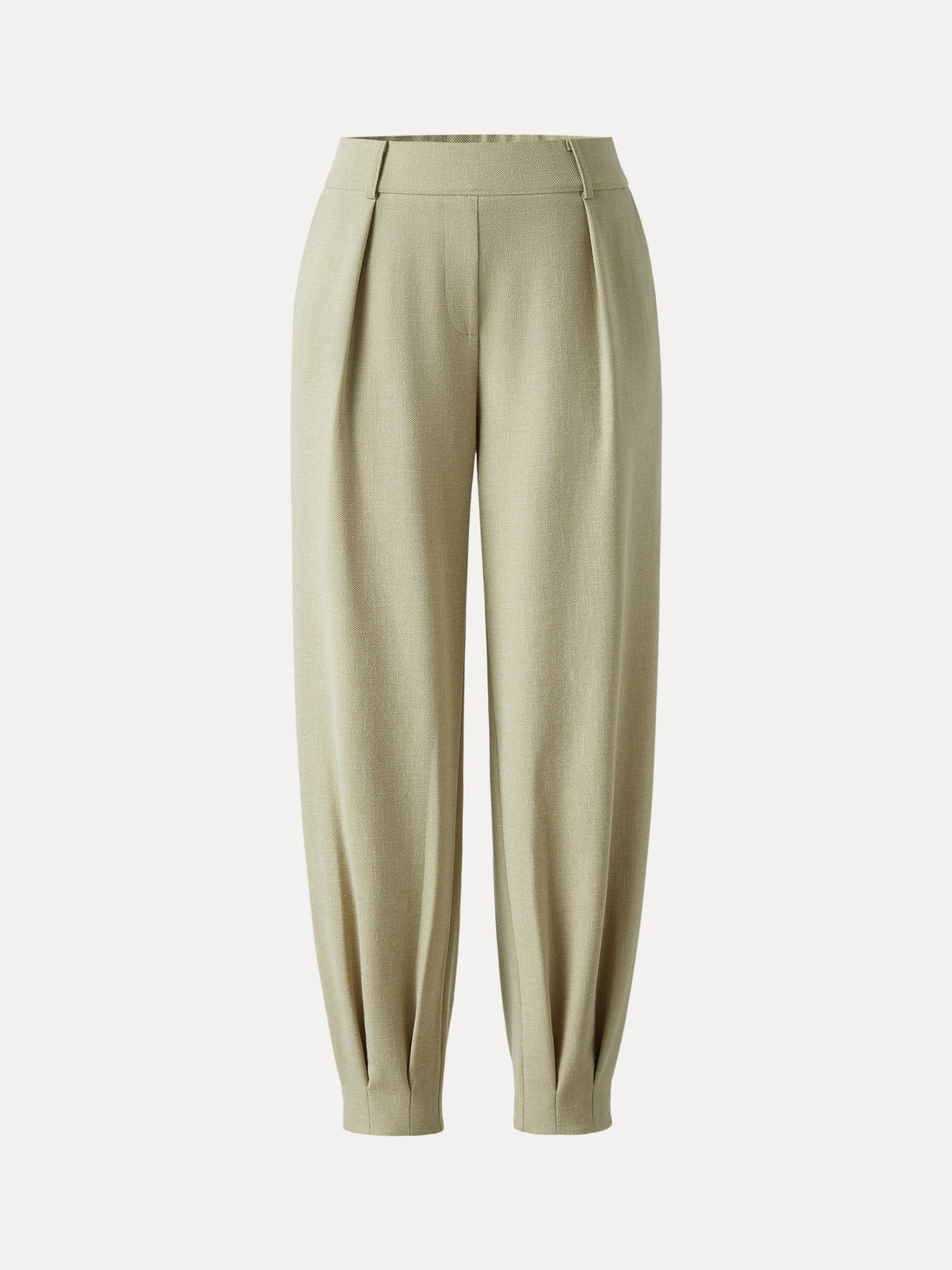 Stretch Linen-Like Wrinkle-Resistant Tapered Pant