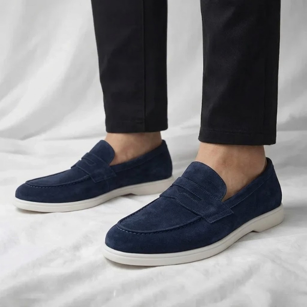 Mayfair Suede Penny Loafers