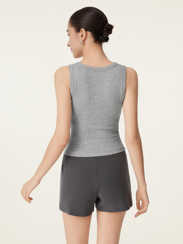 Crewneck Cotton New Airy Bra Tank