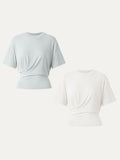 White/Smoke Blue
