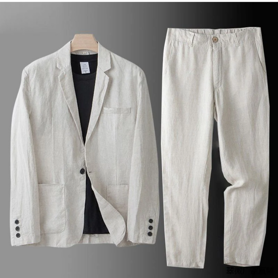 AMALFI Summer Linen Suit