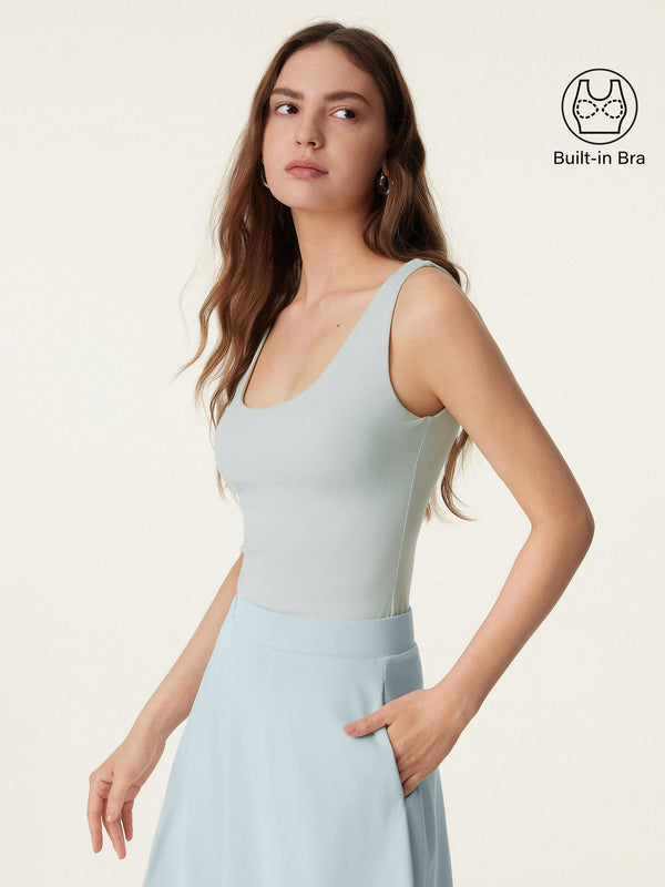 U-neck New Airy Bra Tank