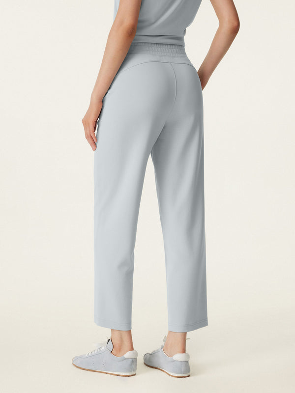 Mid Rise Pull-on Tapered Pant with Pockets