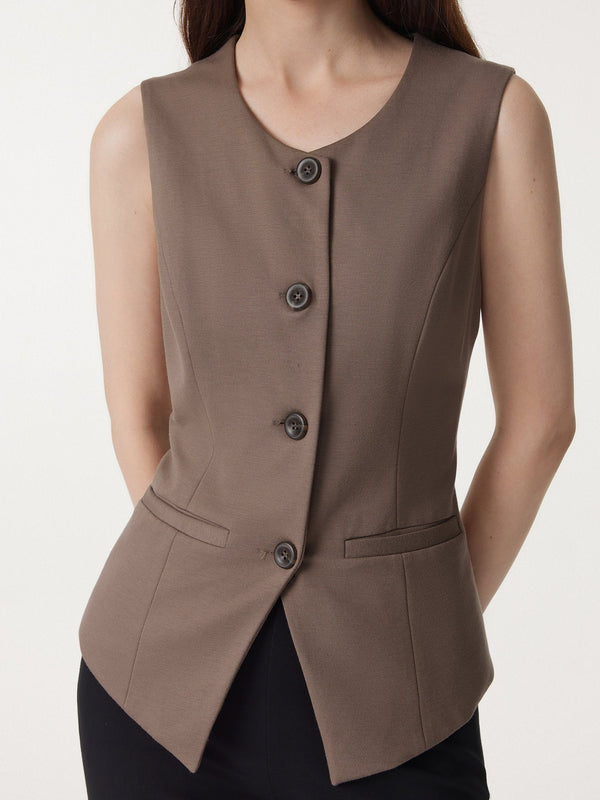 Office Staple Waistcoat with Pockets