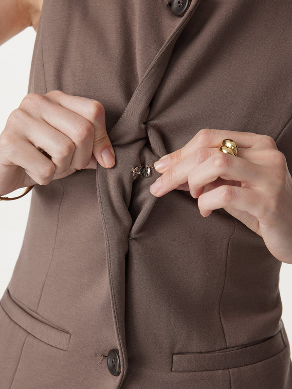Office Staple Waistcoat with Pockets