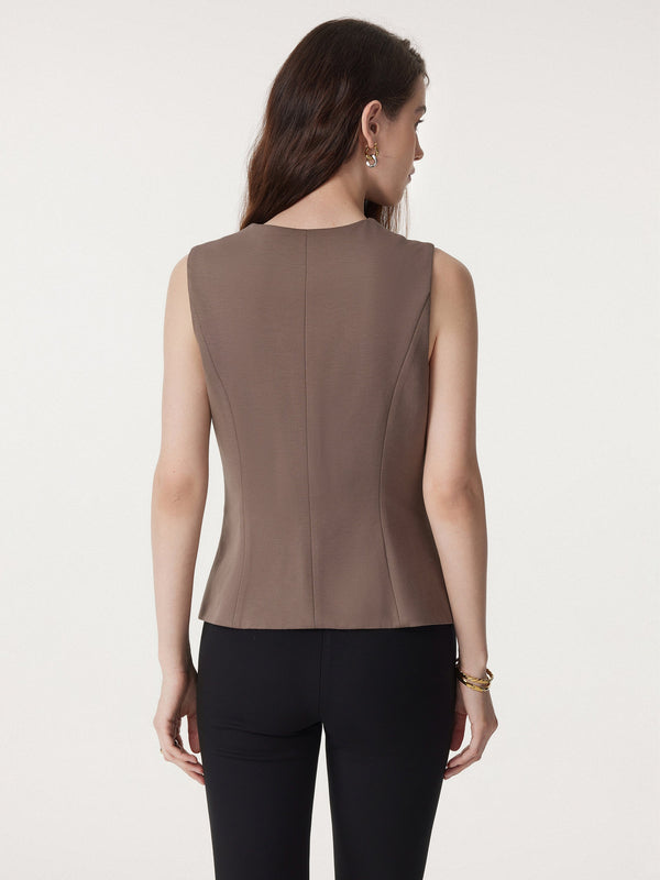 Office Staple Waistcoat with Pockets