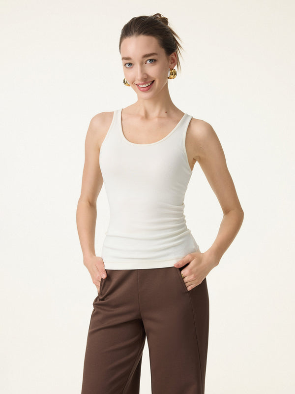 Lyocell U-Neck Bra Tank