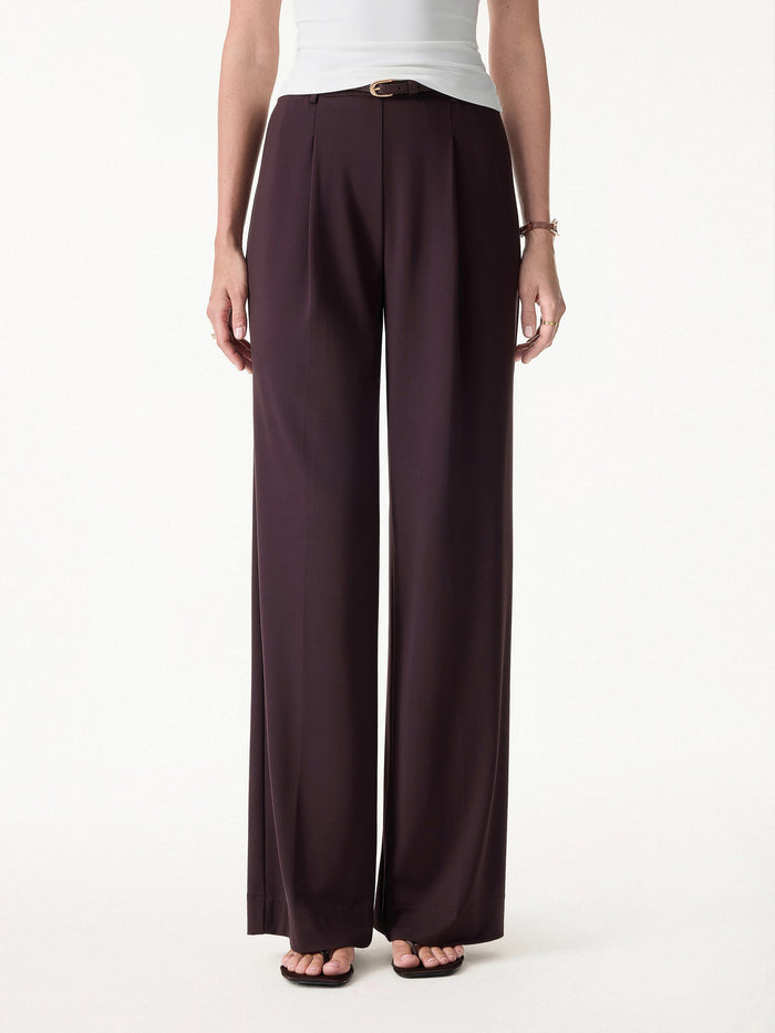 Stretchy Flowy High Rise Wide Leg The Success Pants