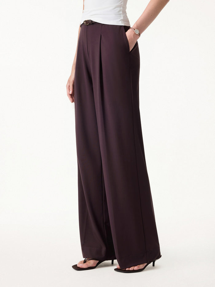 Stretchy Flowy High Rise Wide Leg The Success Pants