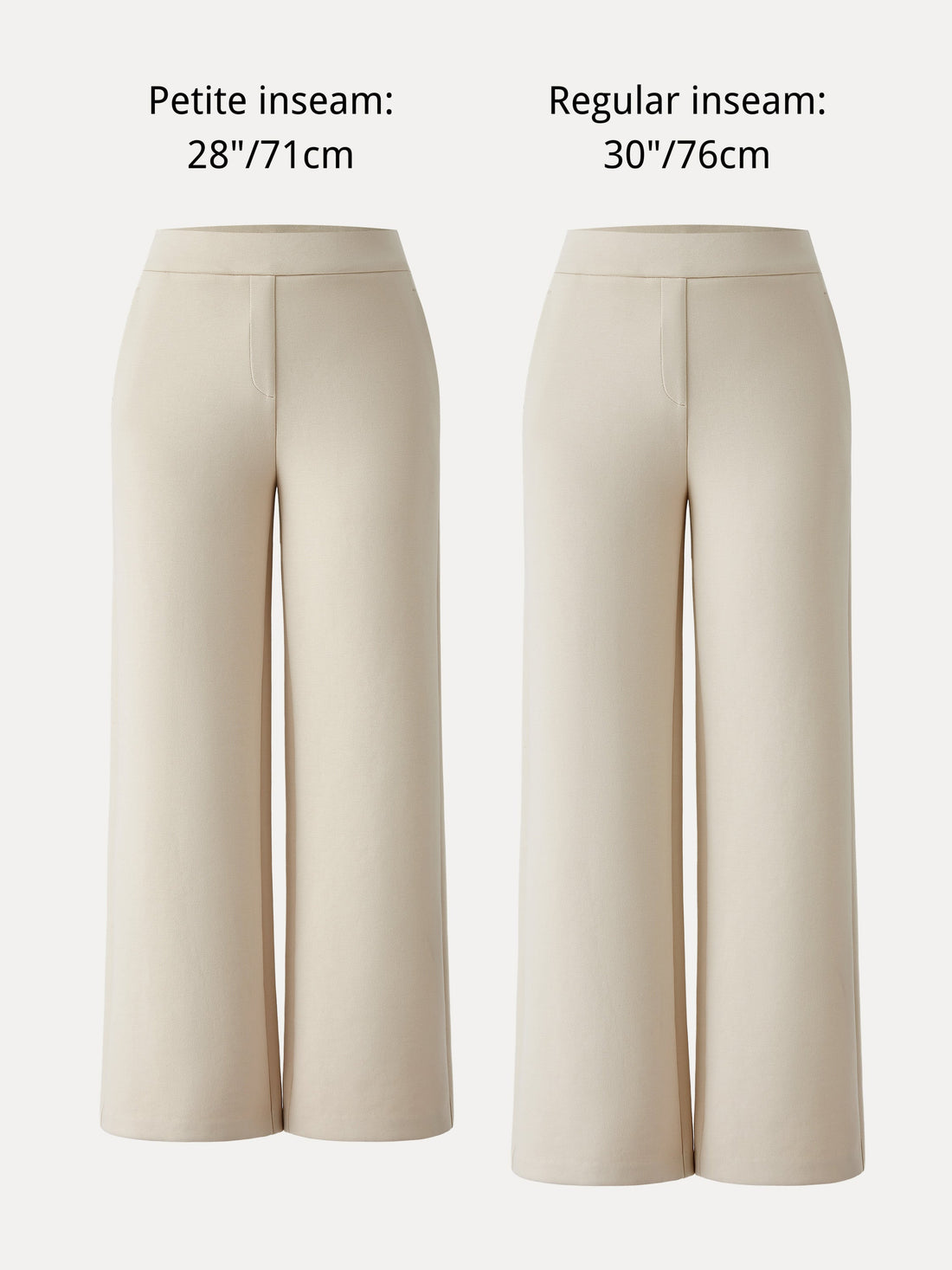 Textured Mid Rise Pull-on Straight Pant with Pockets