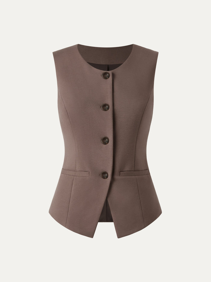 Office Staple Waistcoat with Pockets
