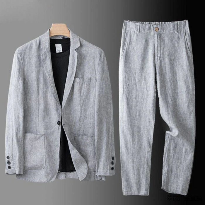 AMALFI Summer Linen Suit