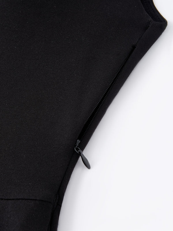 The Anytime Little Black Bra Dress with Pockets