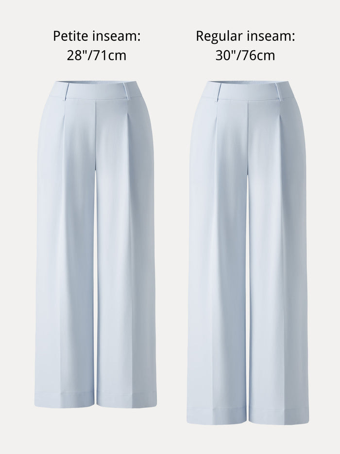Stretchy Flowy High Rise Wide Leg The Success Pants
