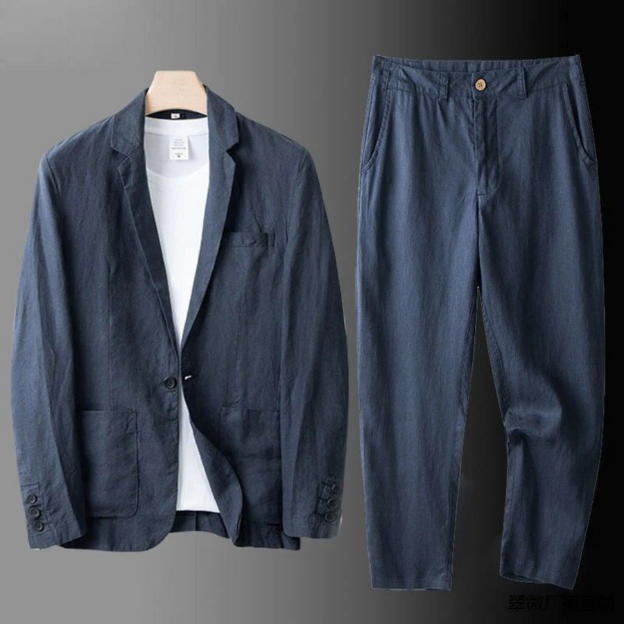 AMALFI Summer Linen Suit