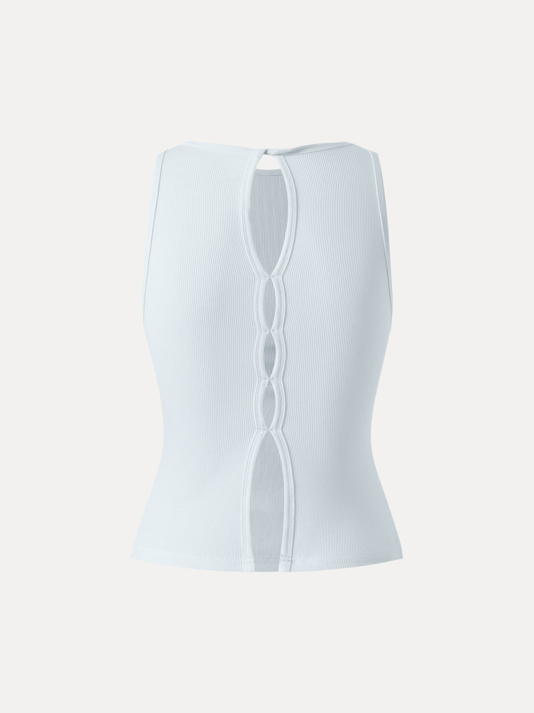 Crewneck Cut-out Bandless Bra Tank