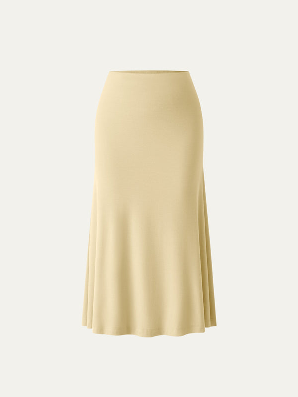 Breezy Pull-on Mermaid Midi Skirt