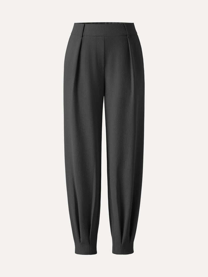 Stretch Linen-Like Wrinkle-Resistant Tapered Pant