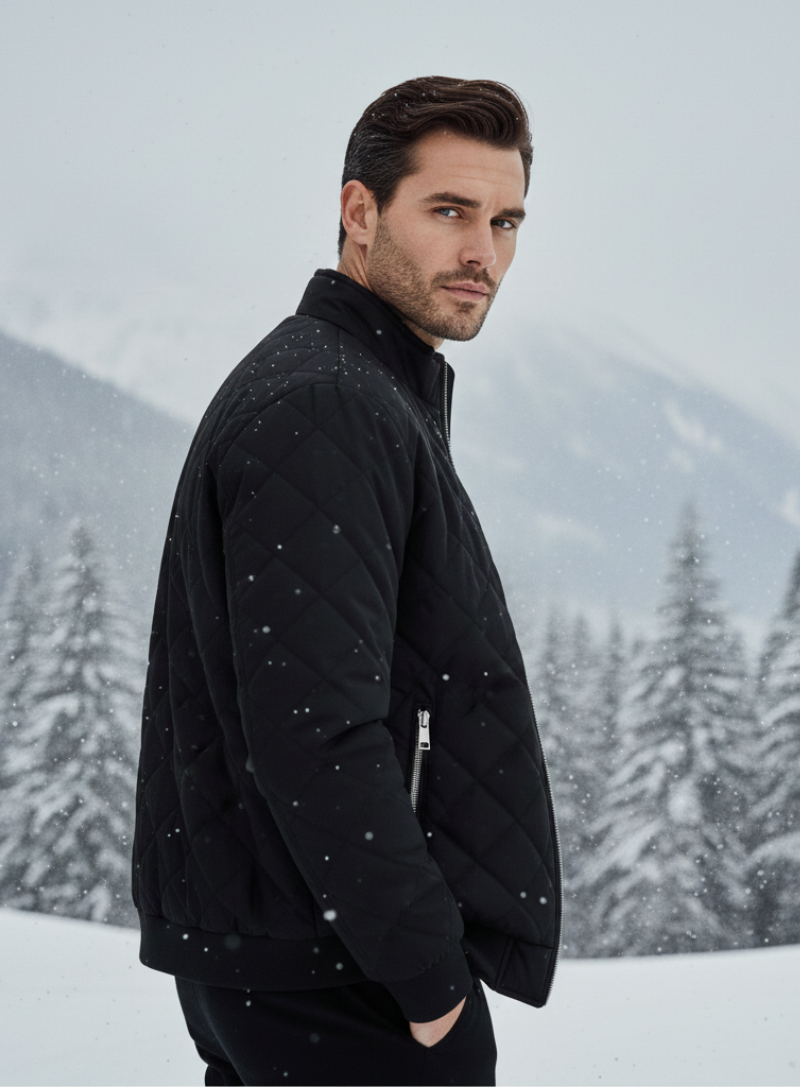 ST. MORITZ Quilted Winter Jacket
