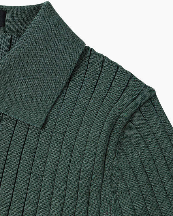 GIMCHEON Knitted Polo Shirt
