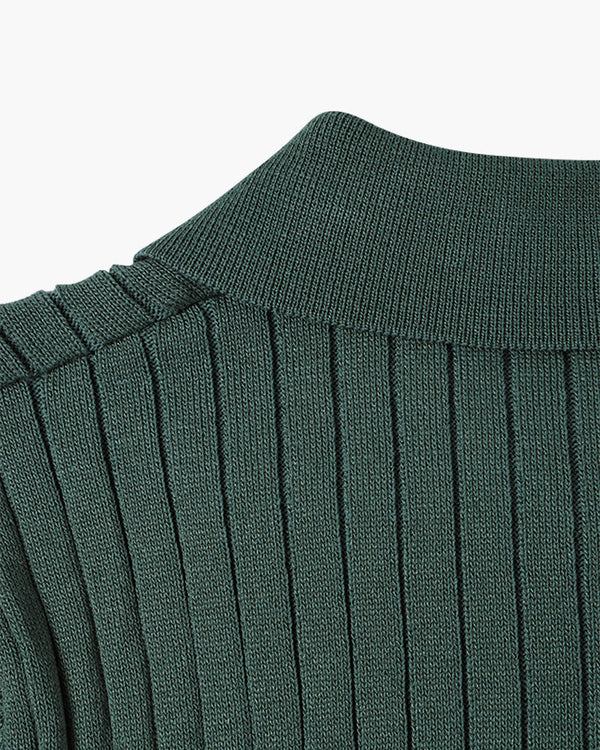 GIMCHEON Knitted Polo Shirt