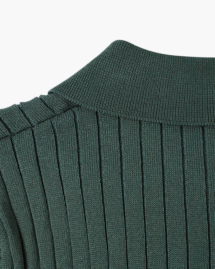 GIMCHEON Knitted Polo Shirt