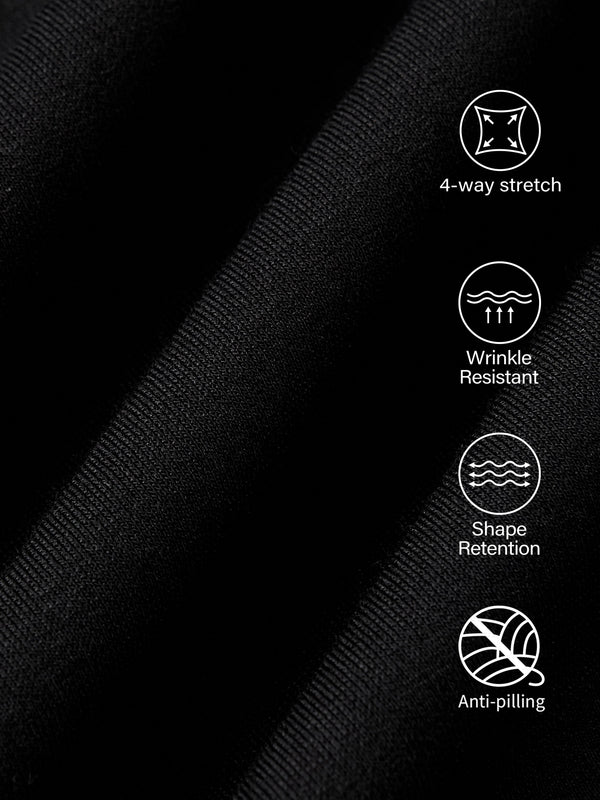 The Anytime Little Black Bra Dress with Pockets