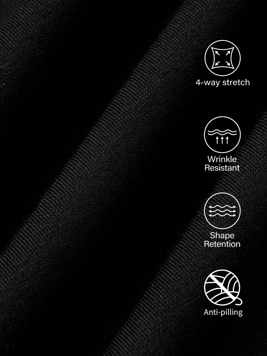 The Anytime Little Black Bra Dress with Pockets