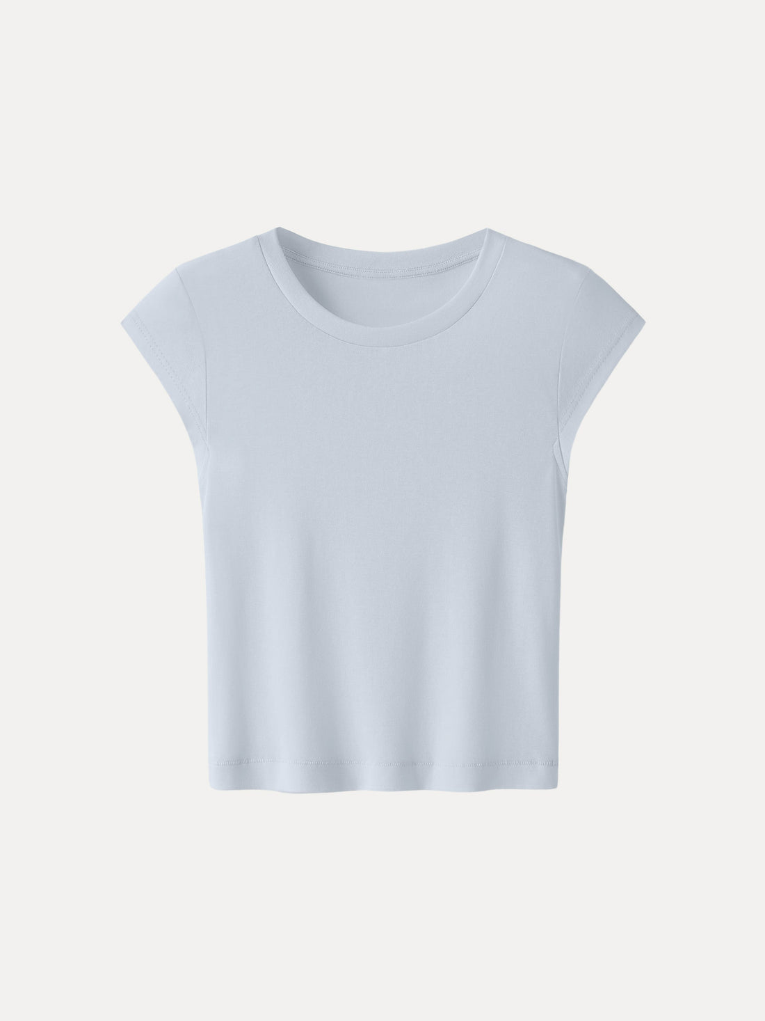 Cotton-Linen Blend Cooling Essential Summer Tee