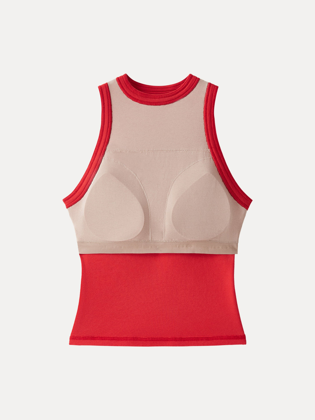 Cotton Lyocell Perkins Collar Bra Tank