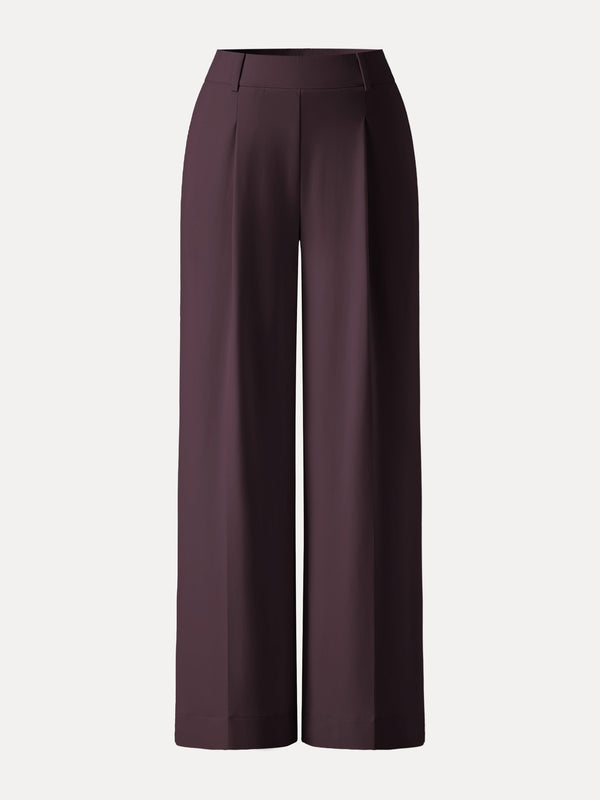 Stretchy Flowy High Rise Wide Leg The Success Pants
