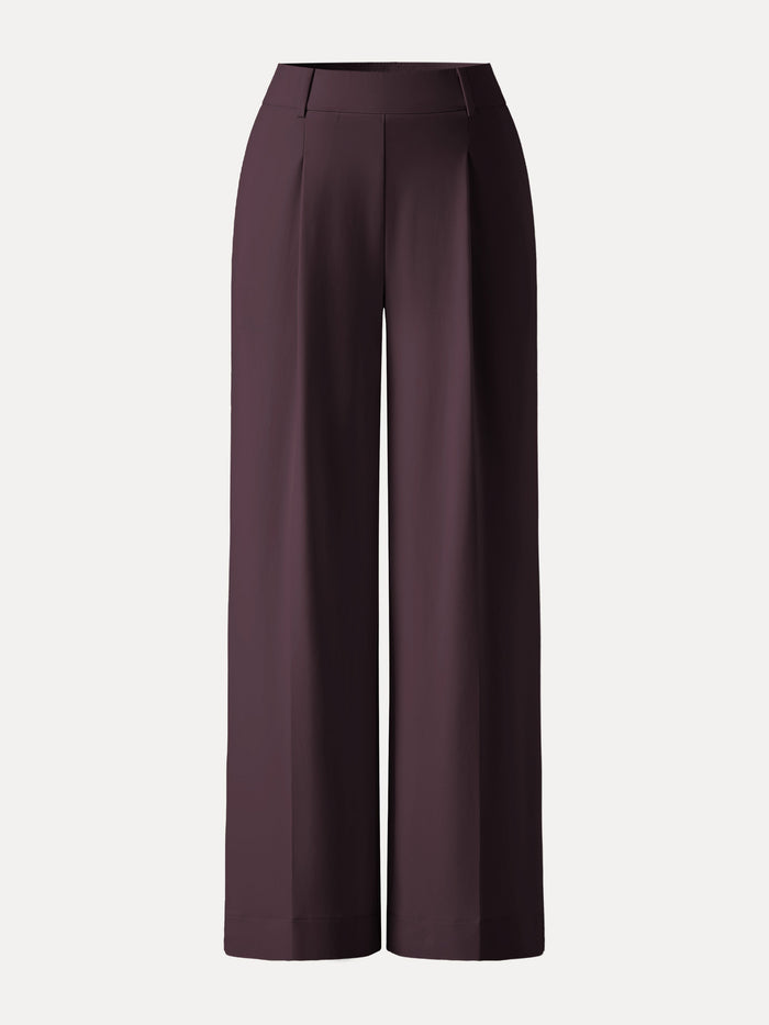 Stretchy Flowy High Rise Wide Leg The Success Pants