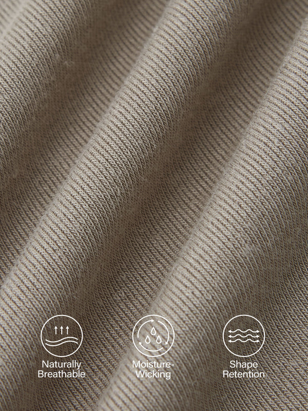 Soft Linen Knit Gathered A-Line Maxi Skirt with Pockets