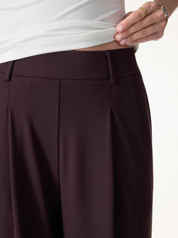 Stretchy Flowy High Rise Wide Leg The Success Pants