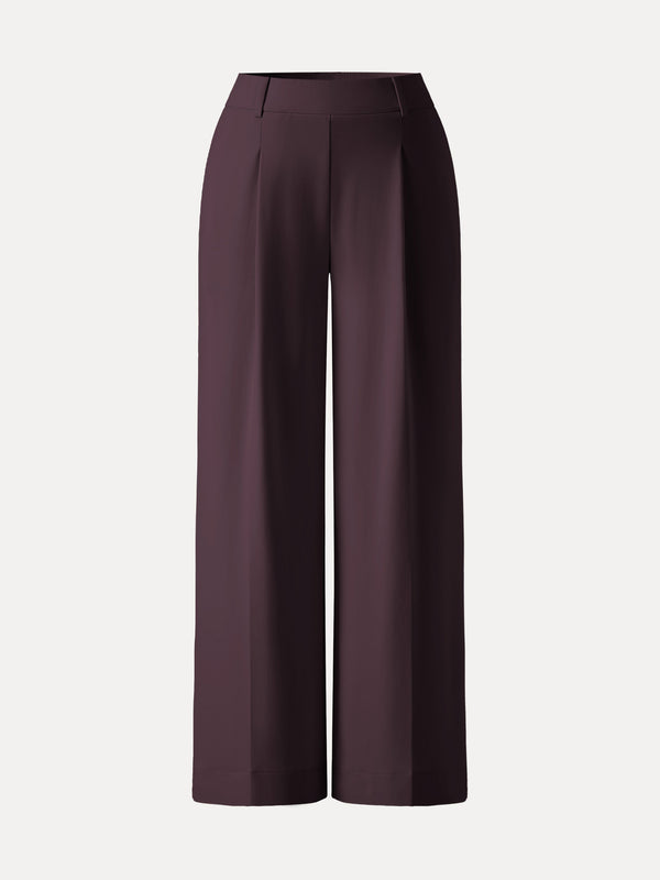 Stretchy Flowy High Rise Wide Leg The Success Pants