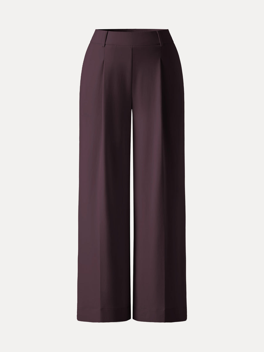 Stretchy Flowy High Rise Wide Leg The Success Pants