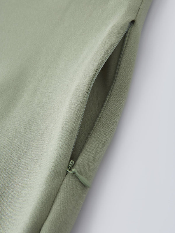Wrinkle-Resistant High Rise Cropped Flare Leg Travel Pant