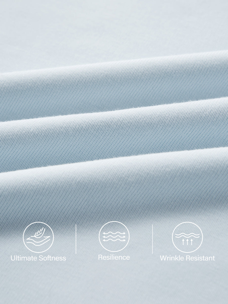 Surplice Cap Sleeve Side Ruched Fitted Tee